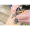 Mini pince à becs ronds longs - STANLEY FATMAX - 120 mm - Acier trempé - Poignée bi-matière ergonomique