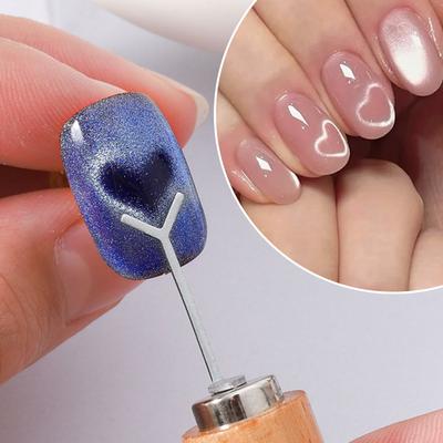 Sada magnetov Cat Eye na nechty Nail Art Cat Eye 3D magnet v tvare srdca na vytváranie tvarov srdca na nechtoch Príslušenstvo a nástroje na nail art