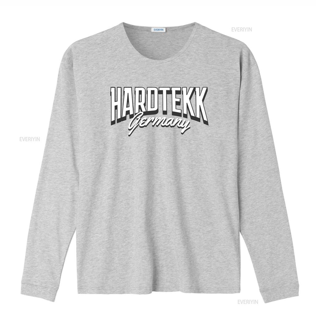 HARDTEKK Germany Techno Tekk Rave Fashion Streetwear Black T Shirt Stylish and Trendy for Lovers Vintage Washed Breathable
