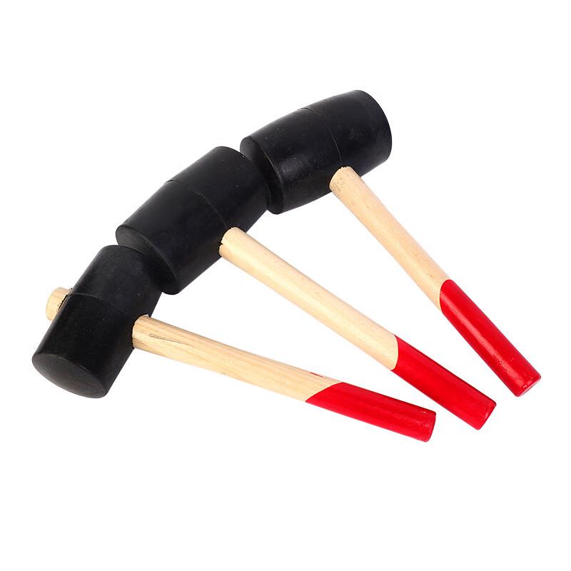 Rubber Mallet with Wooden Handle