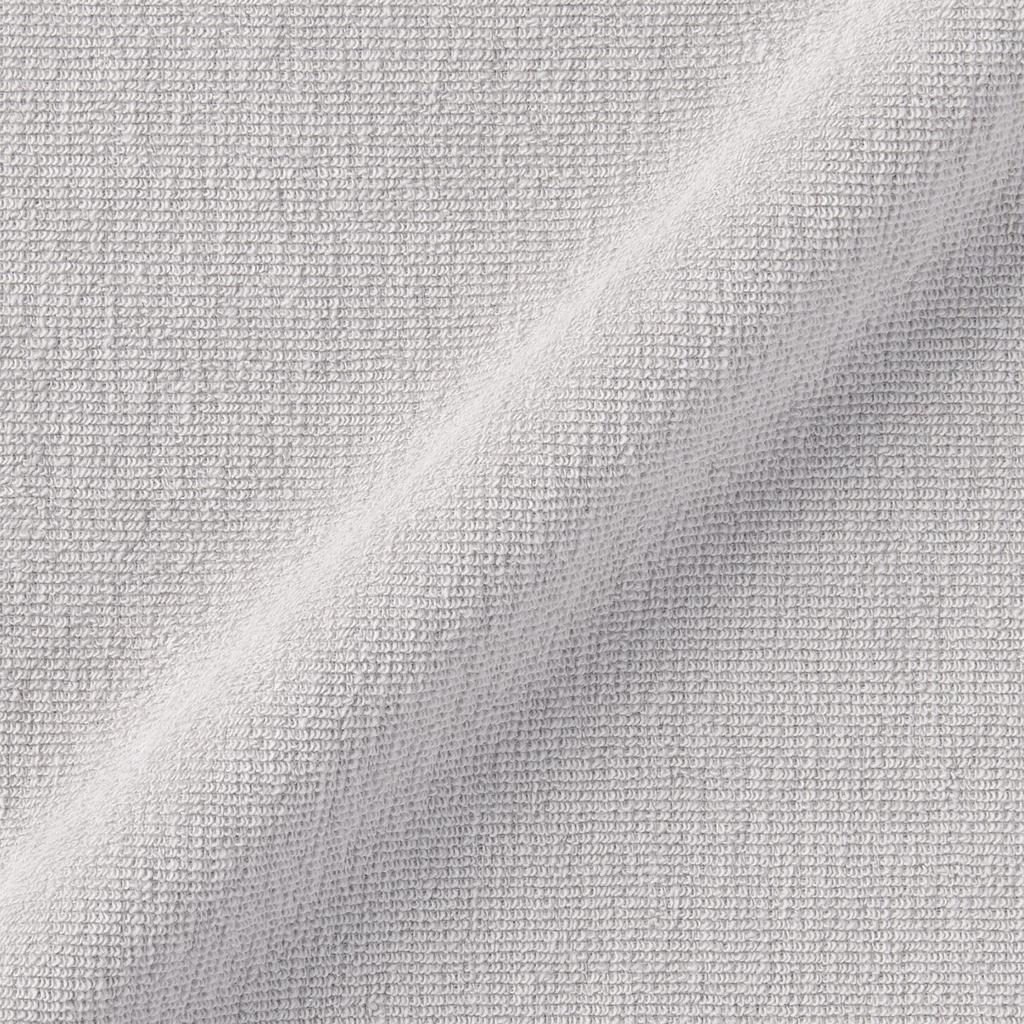 MUJI Long Towels 34 x Organic 84793547 Tile-Woven (2-Piece Set, 4-Pack), 110cm, Gray, Ultra-Thin, Quick-Drying, Cotton,