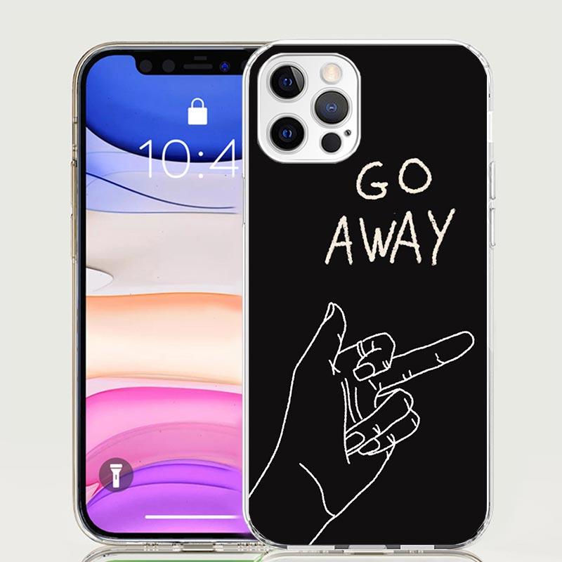 

Middle Finger Phone Case for Apple iPhone 17 Air 16 15 Plus 14 + 13 Mini 12 11 Pro Max 7 8 SE 16Max Soft Shell Cover Coque 17 Ai iPhone 13 Pro Max