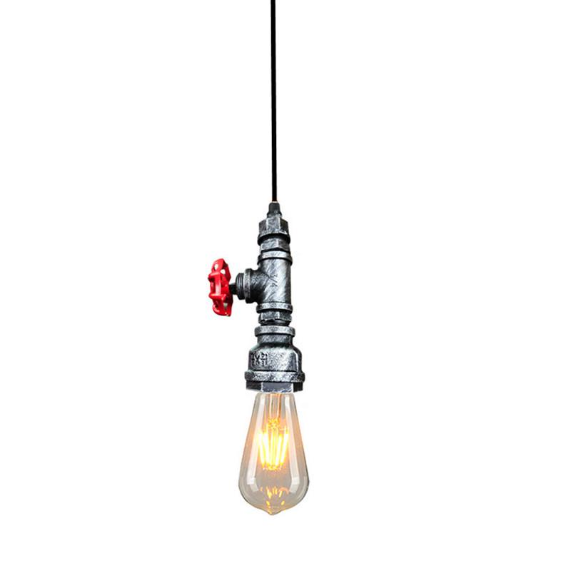 American Industrial Retro Pendant Light - Creative Water Pipe Design for Restaurants and Bars