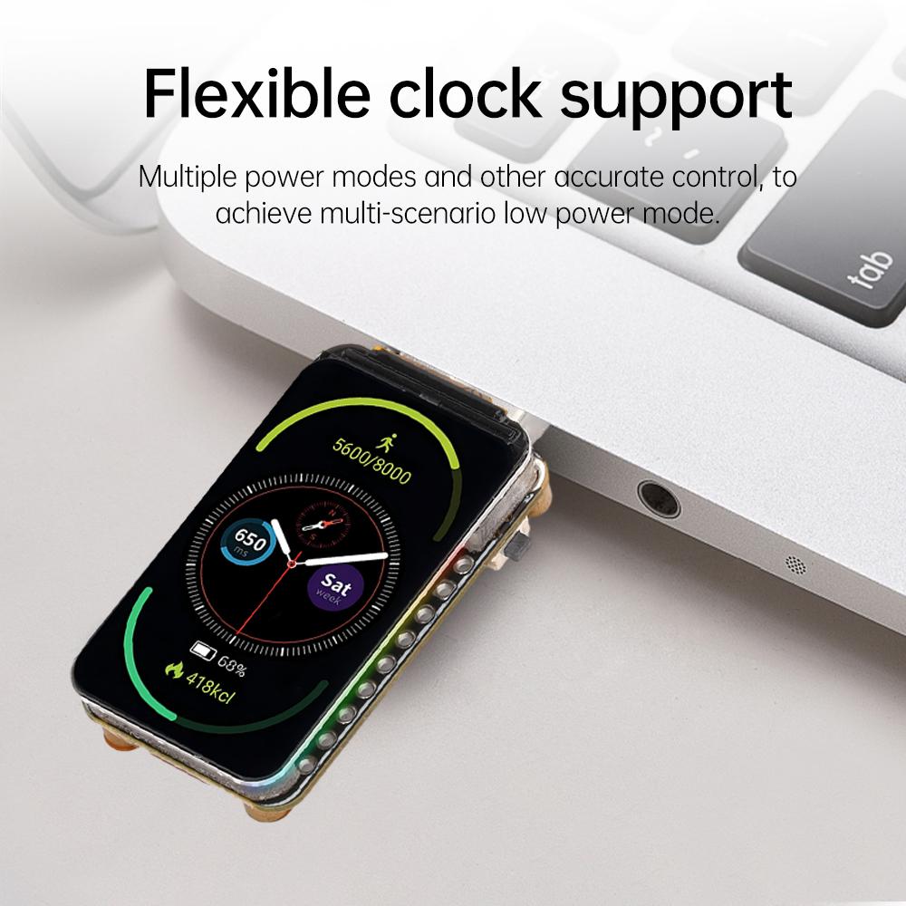 

1,47-дюймовий РК-дисплей ESP32-S3 WIFI Bluetooth Плата розвитку RGB Кольорові кульки 18-контактний Micro SD Послідовний порт USB