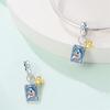 100%Stering Copper Tarot Cards Charms The Emperor'S Holy Grail Pendant Fit 3Mm Original Bracelet Diy For Women Jewelry
