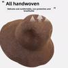 Sun Hat Women Straw Garden Style Wide Brim For Beach Summer Outdoor Relaxation
