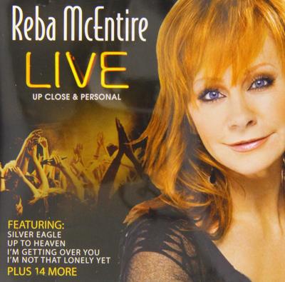 CD REBA MCENTIRE - Live Upclose & Personal  60319 Japan Country Used