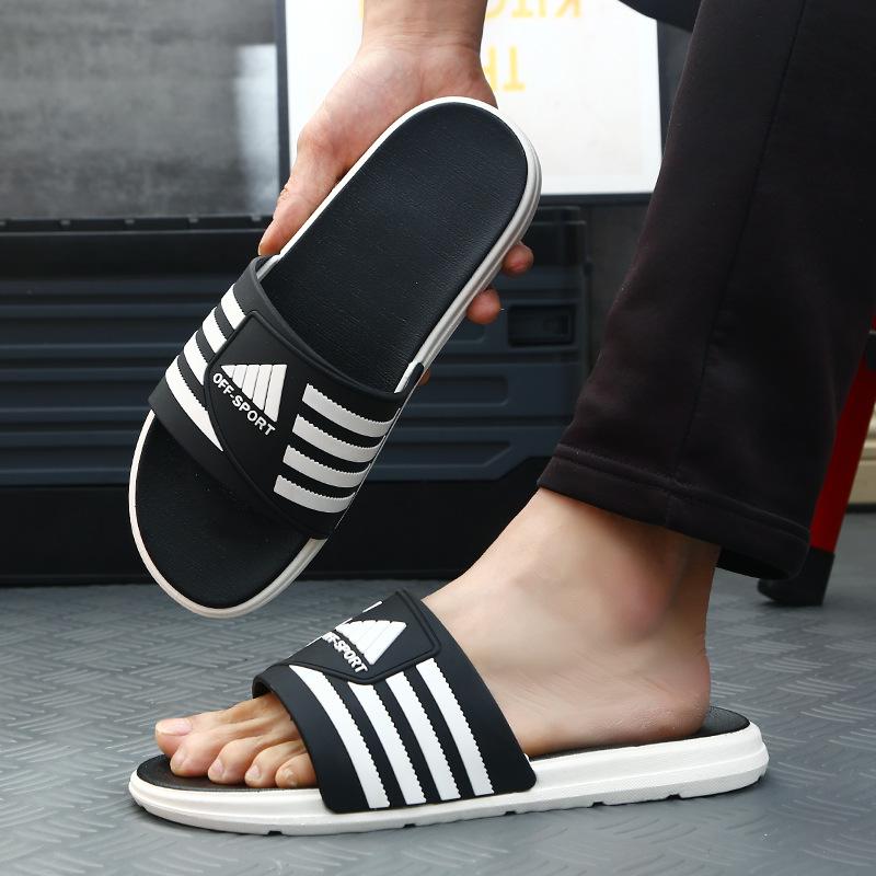 Men's Korean Style Summer Non-Slip Thick Sole Outdoor Slippers