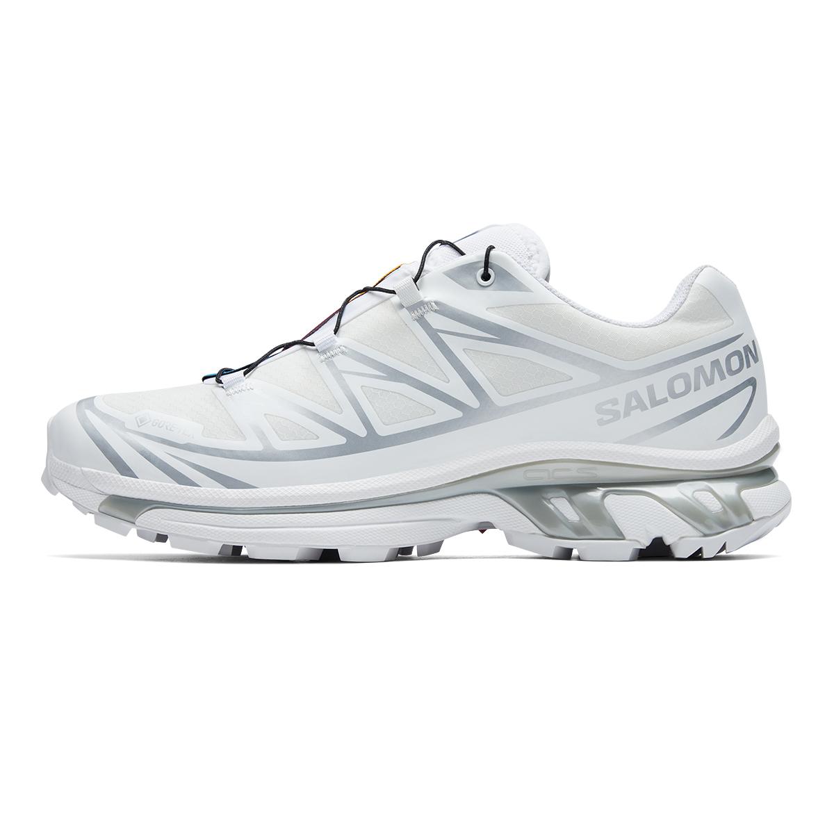 

SALOMON XT 6 White Footwear Silver Sneakers 475811 38