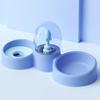 New Dog  Cat Bowl Double Bowl Cat Automatic Feeder Dog Bowl Stainless Steel  Pet Water Dispenser Pet Supplies