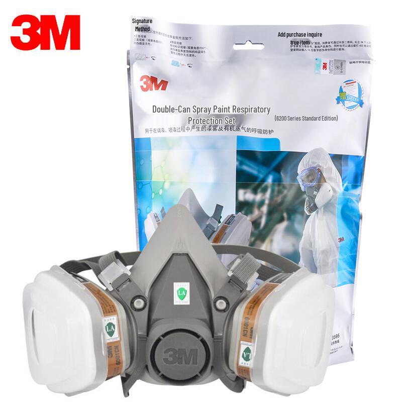 3M 620E Respirator Mask Set One Size