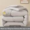 Enhanced 3D Soybean Fiber Quilt - Versatile for Spring, Autumn & Winter, Perfect for Dorms & Home