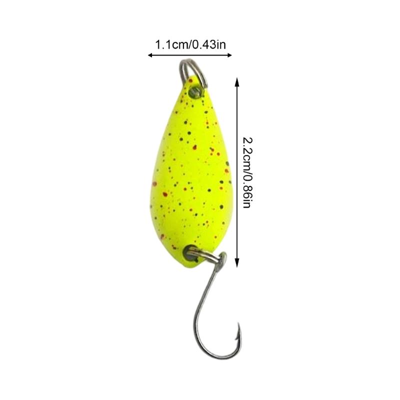 Fishing Baits Fishing Spoons Metal Lures Hard Fishing Lure Fishing Accessory Spinner Baits