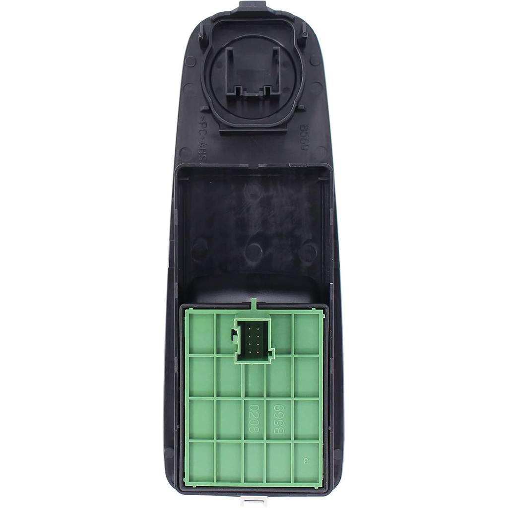 ApplianPar Front Driver Side Door Window Switch and Bezel for Ram ProMaster 1500 2500 3500 2014-2017