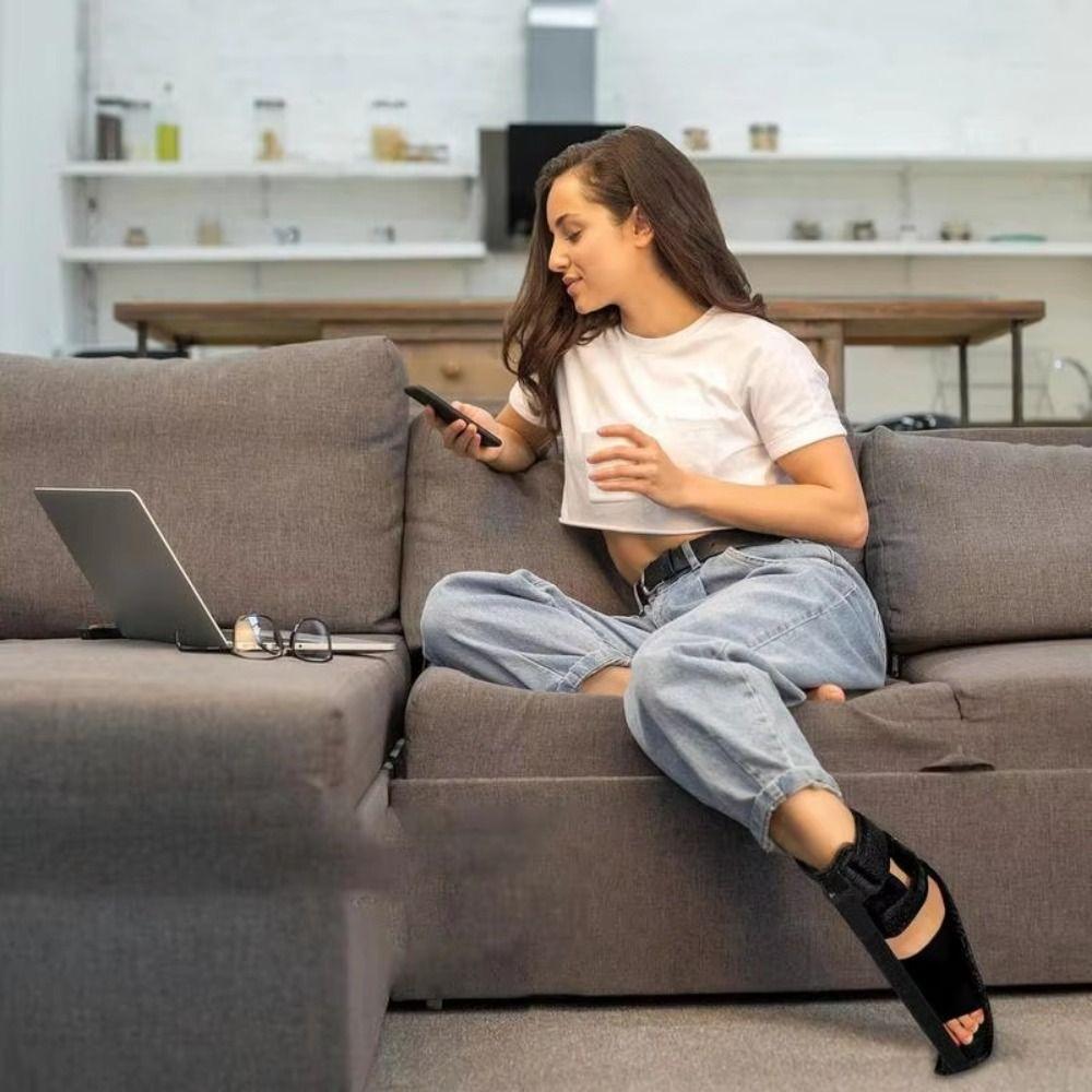 Compression Dorsal Drop Foot Orthopedic Brace Adjustable Foot Drop Orthosis  Outdoor