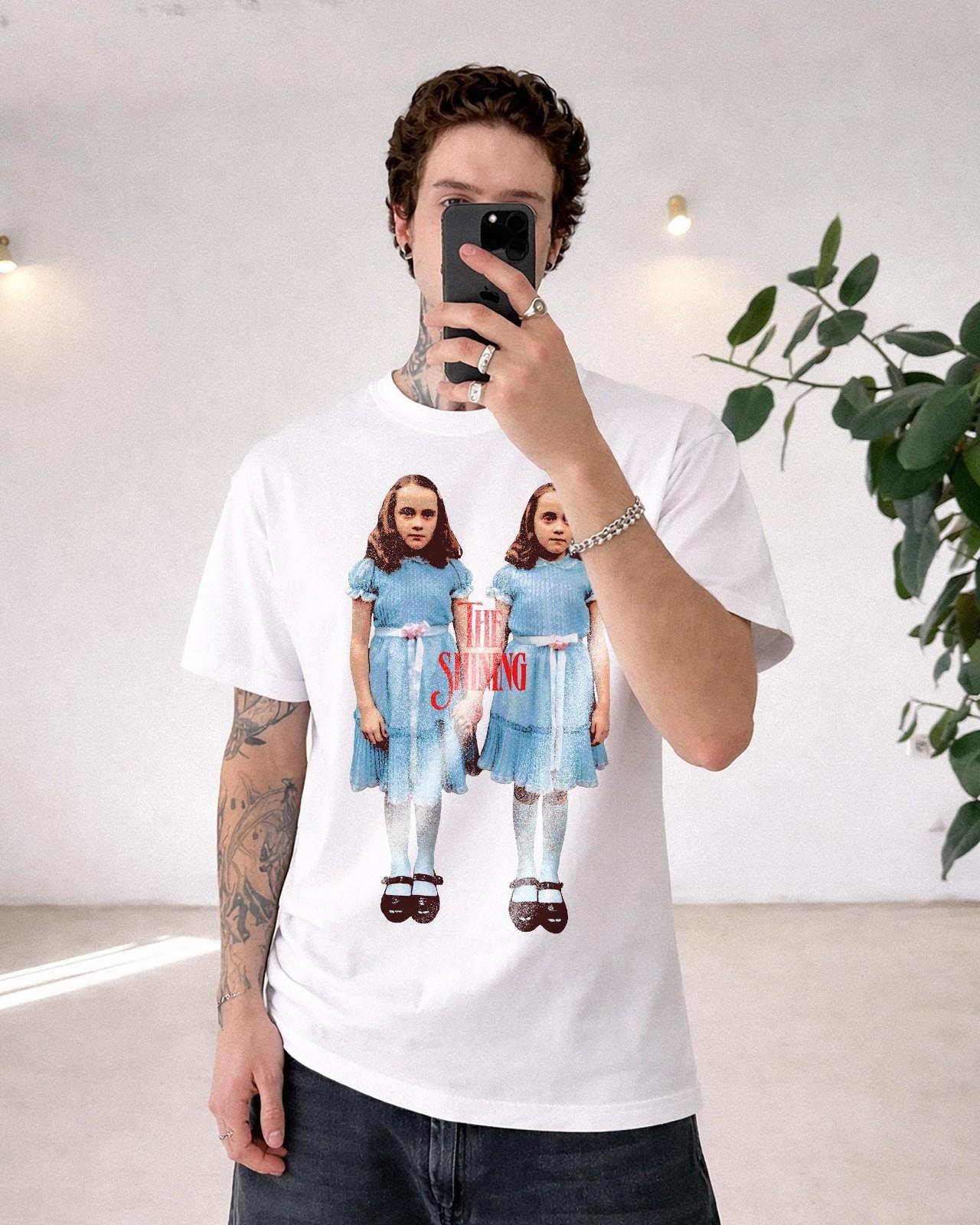 The Shining (1982) Horror Movie T-Shirt – Comfort Colors Unisex Tee, Stanley Kub L
