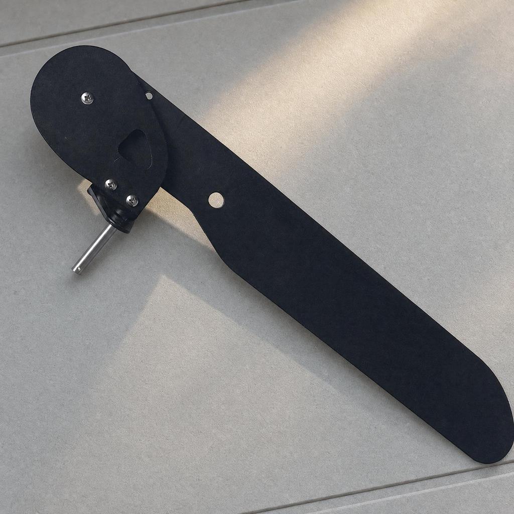 Kayak Stern Rudder Black Boat Accessory Sturdy for Sea Kayaking