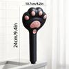 High Pressure Filter Shower Head Cute Cat Paw 3-mode Adjustable Spray Rain Water Saving Faucet Showerheads Bathroom Accessories