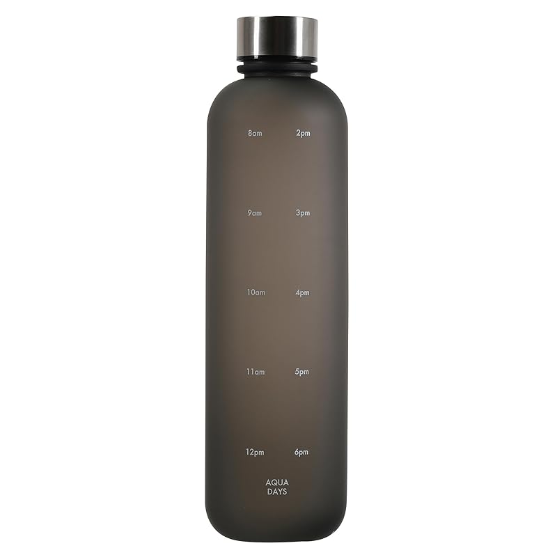 

pearl metal With time marker plastic bottle 1000 aqua days black HC-536