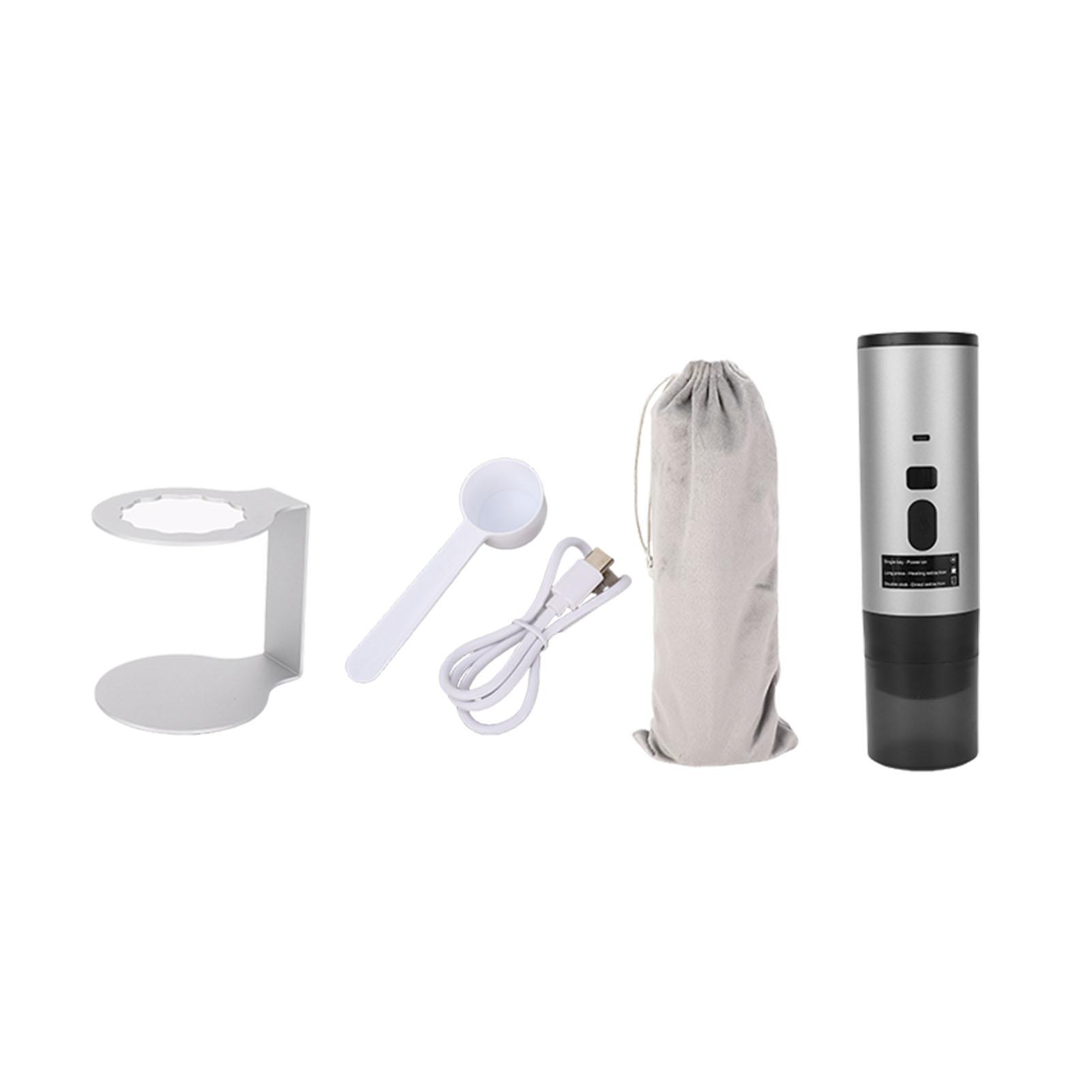 Portable Coffee Machine Automatic Rechargeable Cordless Portable Coffee Capsule Maker for Outdoor