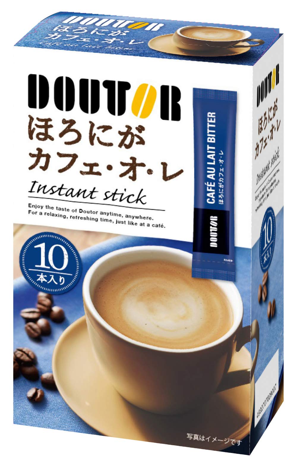 

Doutor Coffee Horoniga Cafe Au Lait Instant Stick 10 pieces x 6 boxes