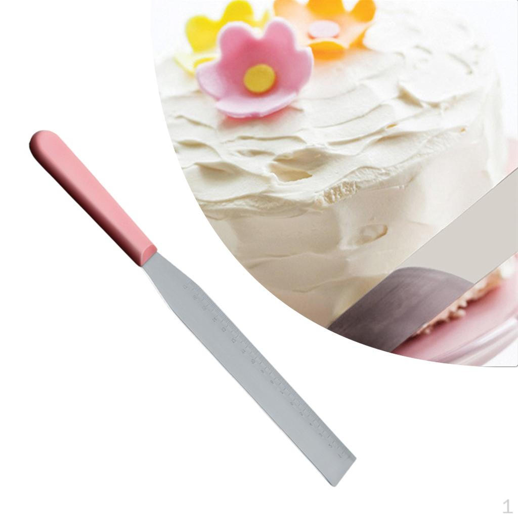 

420 Stainless Steel Baking Tool for Cake Frosting and Smoothing рожевий
