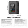 Portable Multifunction Indoor Air Quality Monitor LCD Digital Color Screen CO2 Detector 5 in 1 Formaldehyde TVOC Tester