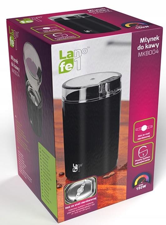 Młynek Do Kawy Lafe Mkb-004 Czarny 150W 70G