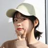 Versatile sunscreen hat, solid color temperament, face-showing small visor, Korean version of premium cap