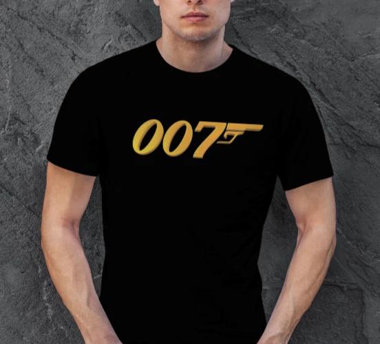 James Bond 007 T-Shirt Size S-5XL XL