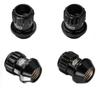 Mugen Racing Lock Nut M12 Short, M12 X P1.5, L=28 (Key Adapter: 17/19 Hex), Black, 08184-XG8-K2S0-BL