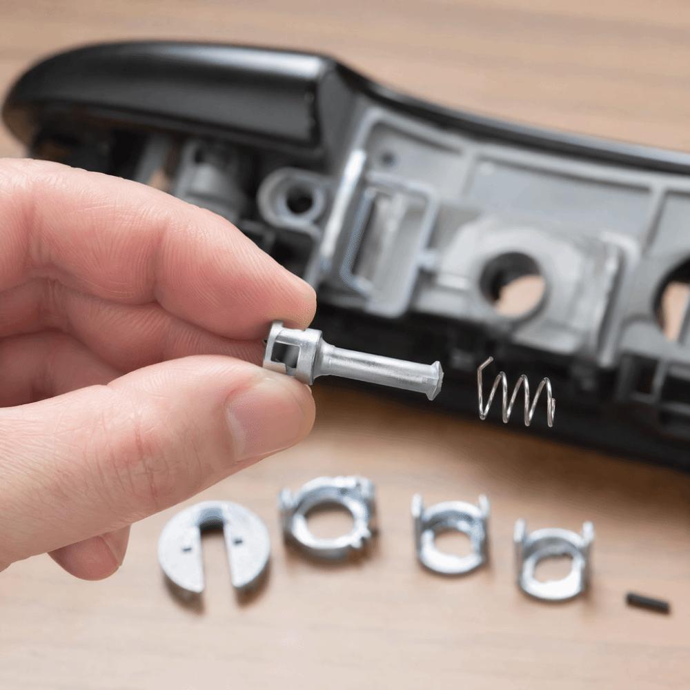 7PCS 51218244049 Door Lock Cylinder Repair Kit for BMW E46 3 Series 1998-2005 Door Mechanism Fix