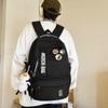 Female Large Capacity Backpack Letter Print College Style Student Waterproof Schoolbag Male Travel Backpack