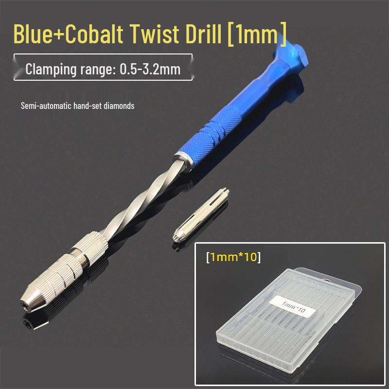 Mini Hand Crank Twist Drill for DIY and Model Drilling