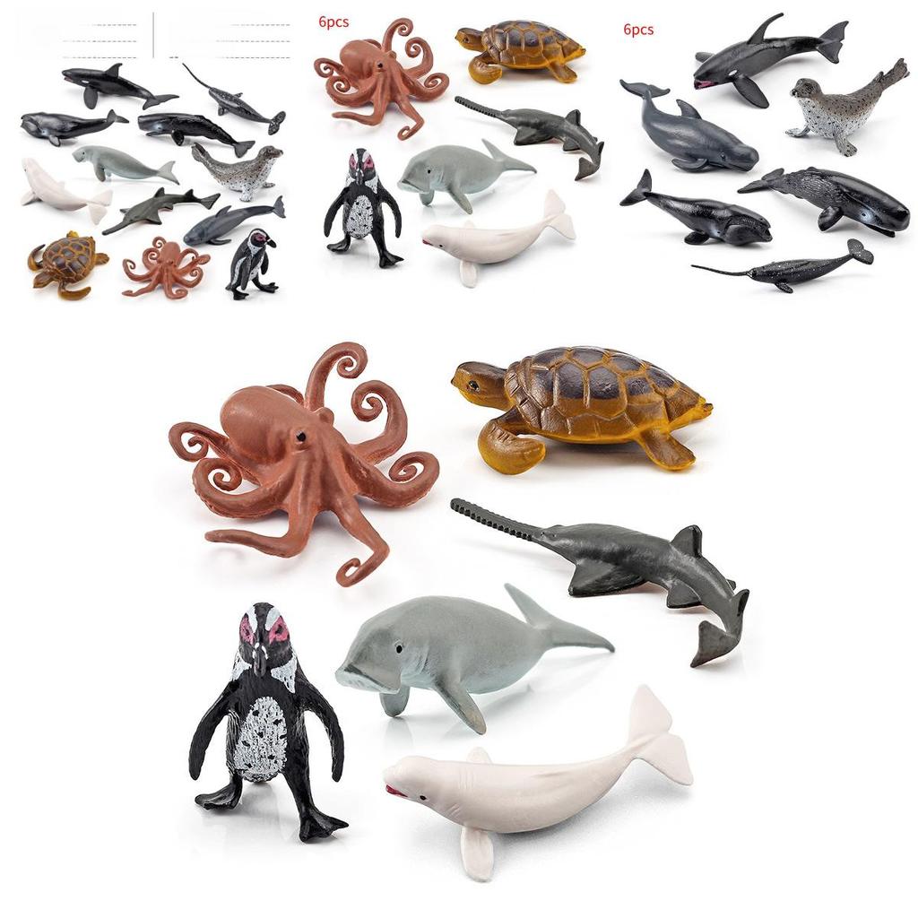 Marine Animal Pvc Model With Realistic Design For Education And Collection