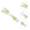 BELLIFFY 3-in-1 Car Brush Air Conditioner Interior Brush Keyboard Cleaning Computer Vent Home Detail Cleaning Louver Brush
