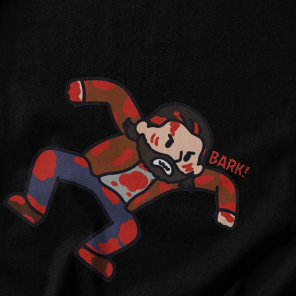 Men T Shirt Alan Wake Game Scratch Pops Y2K Graphic Quality Unisex Clothes T Shirts