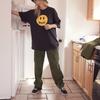 Drew House Smiley Collection T Shirt Unisex Black DR-FW20-93