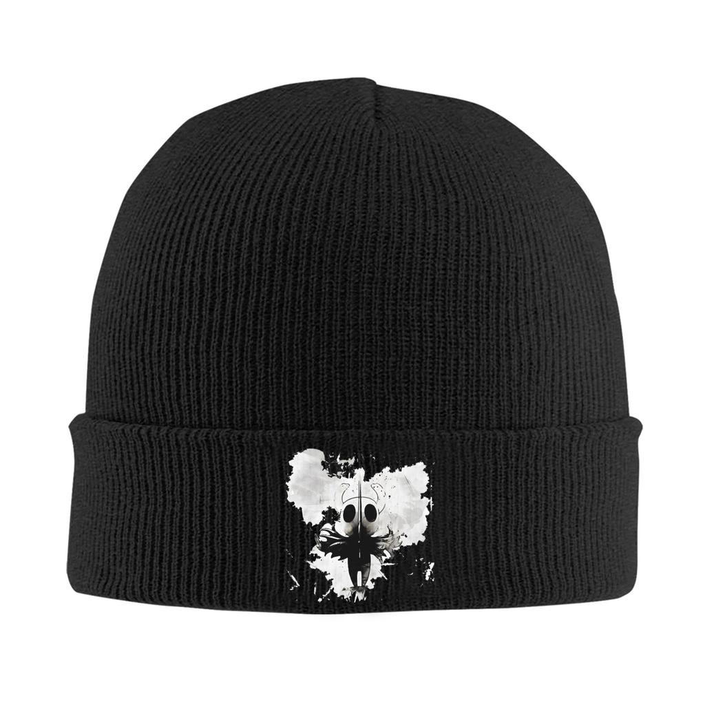 Kawaii Cute Game Hats Autumn Winter Skullies Beanies Fashion Hollow Knight  Cap Female Male Acrylic Knitted Caps