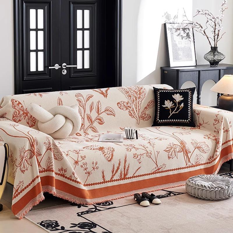 

Чехол для дивана из шенилла, популярный новогодний диванный плед, легкий роскошный высококачественный чехол для дивана с защитой от царапин от кошек 180*130cm