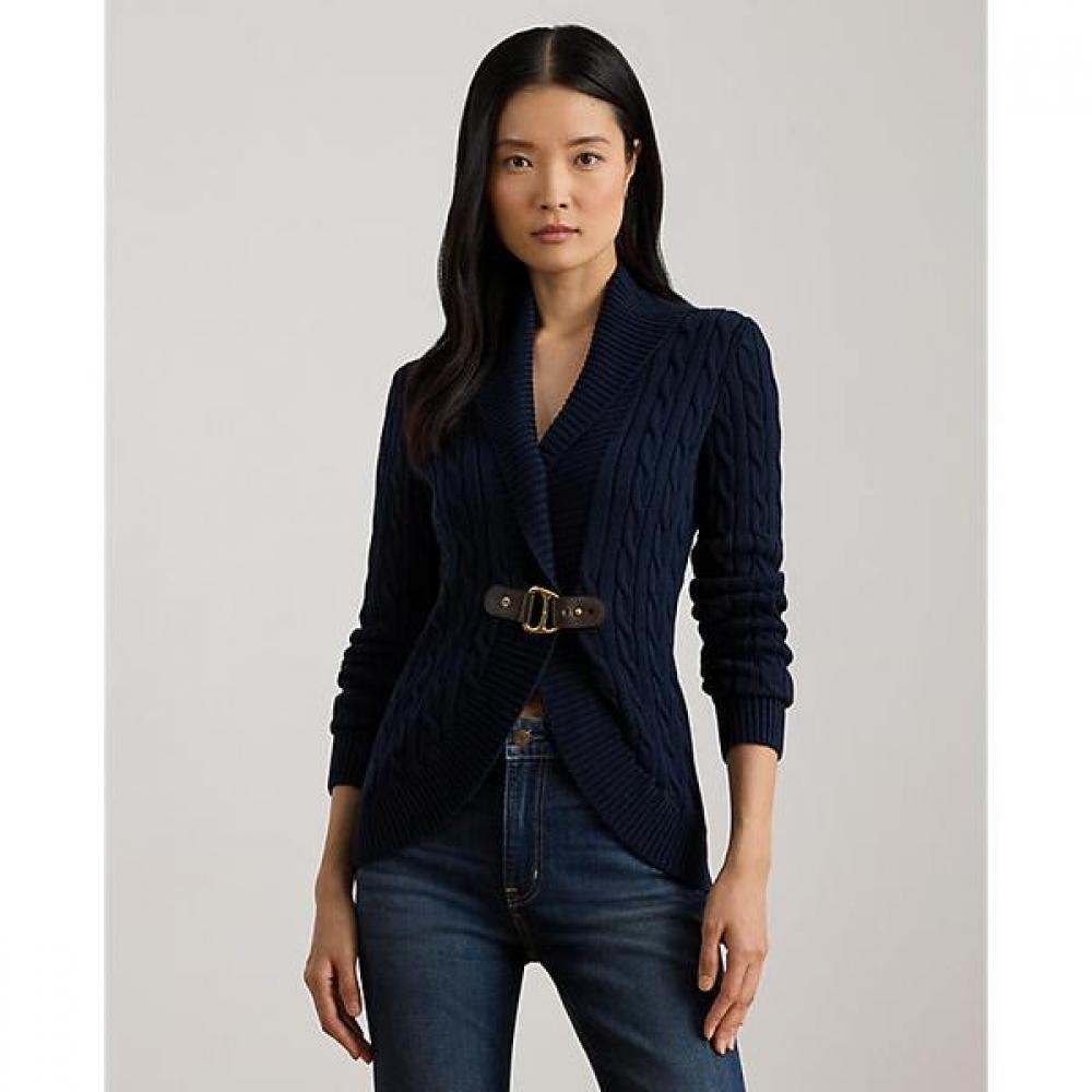 

Lauren Ralph Lauren Shawl Collar Cable Cardigan Wmlrswes6820869410 M