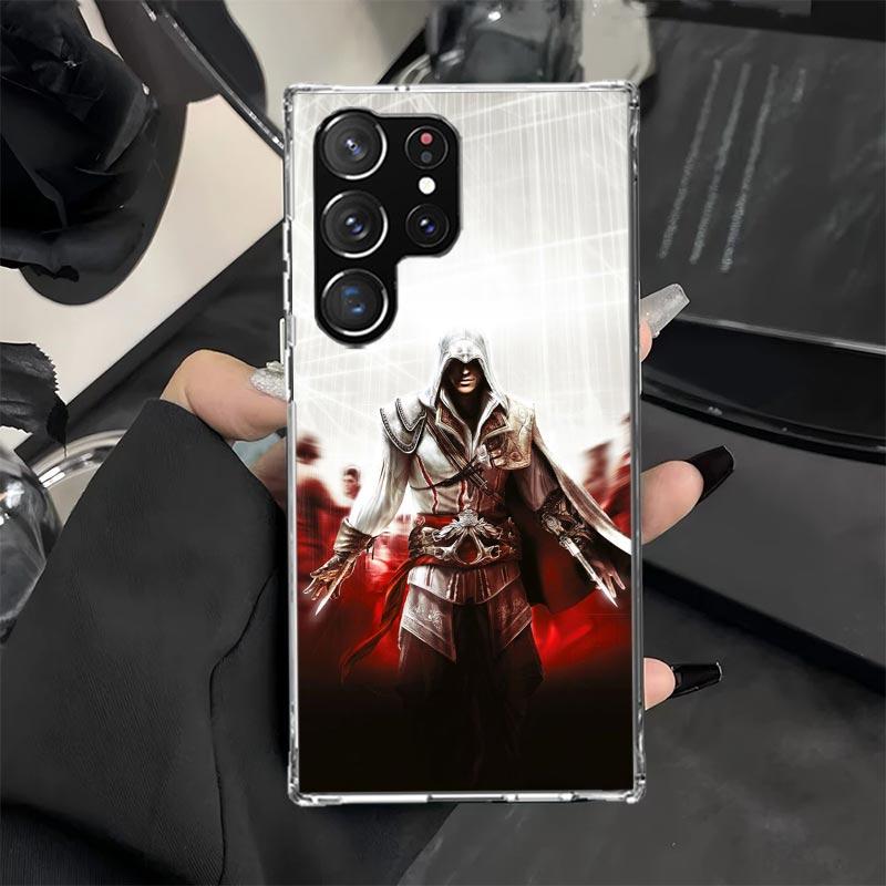 A-Assassins Game Creed Phone Case for Samsung Galaxy S25 S24 Ultra S23 S22 S20 FE S10 Plus S9 + Lite Soft Print Cover Coque