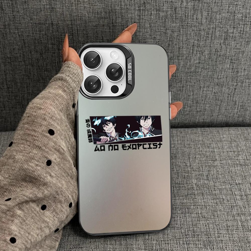 Anime Ao no Exorcist Okumura Rin Phone Case For iPhone 16 15 14 13 12 11 Pro Max X XR XSMAX 8 7 Plus Matte Shockproof Back Cover