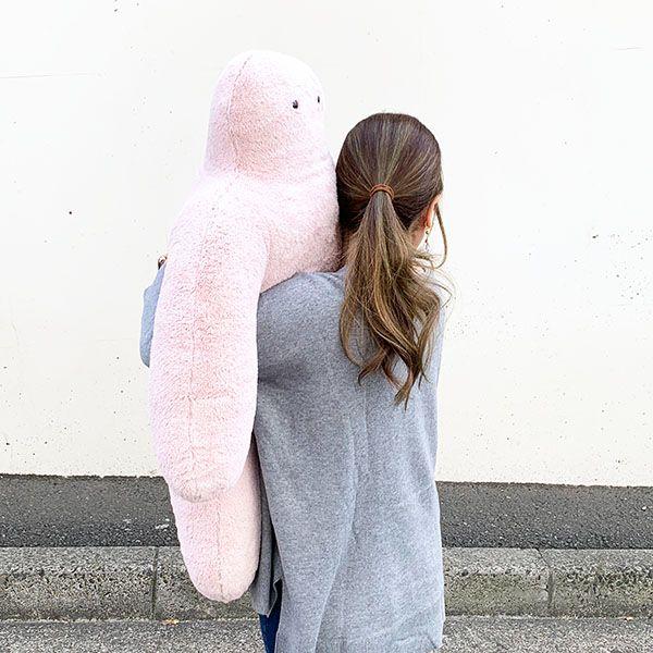 Funio Body Pillow BIG PINK Pink Plush Toy Relaxation Healing