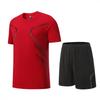 Men's Quick-Dry Breathable Summer Sports Set - Casual Running T-Shirt & Shorts