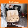 Cute Cartoon Bubble Tea Plush Backpack Curved Shoulder Straps Portable Storage