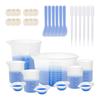 Multipurpose Resin Measuring Cup Set Sturdy Resin Materials Convenient for Craft Enthusiasts and Artists Supplies