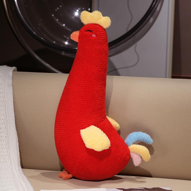 

Soft big white goose throw pillow plush toy doll yellow duck big cock doll children s doll 60cm（0.35kg）