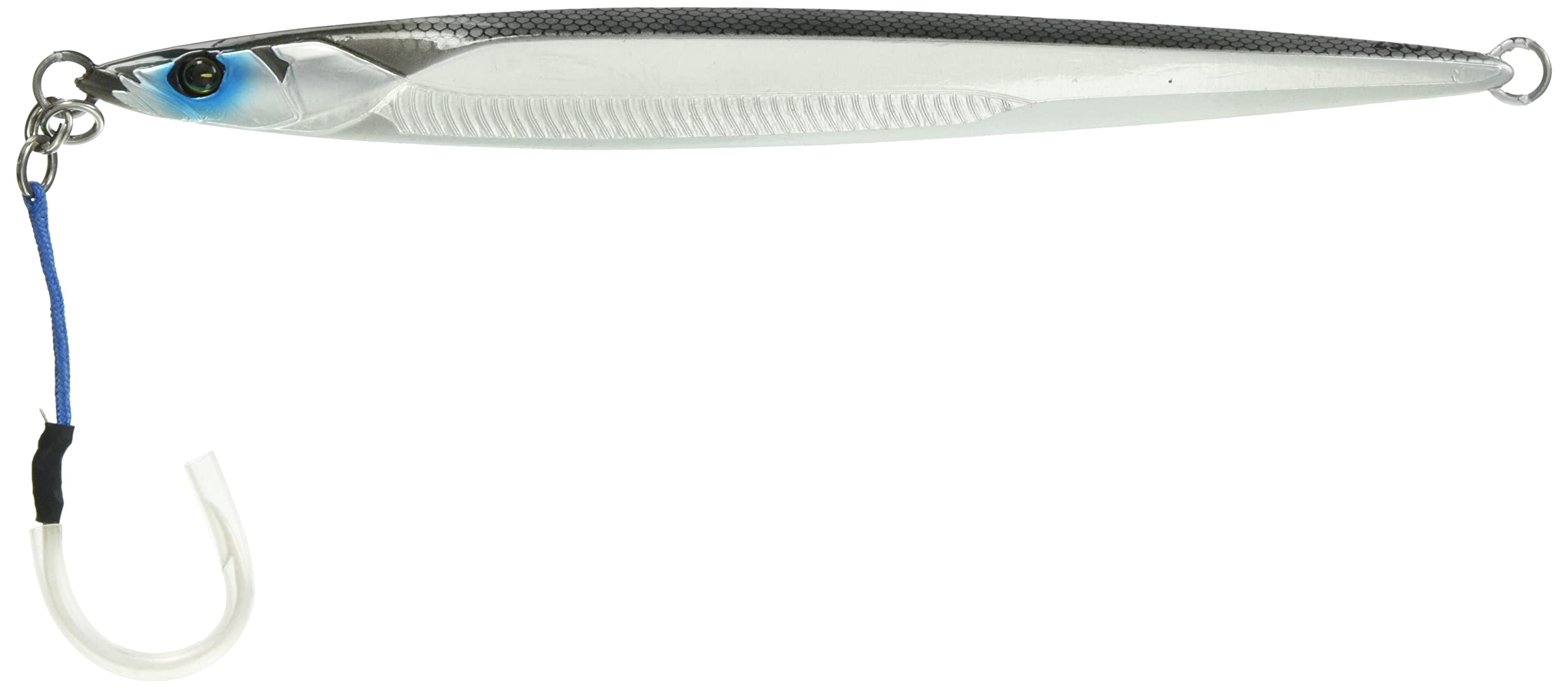 

JACKALL Metal Bumbles Aluminum Silver Jig, Jig, Semi-Long, 250g, G209,