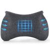 Car Lumbar Support Pillow with Ergonomic Memory Easy Washable for and Home Use Design, Foam, Breathable, Installation, Cover, Car, Office, Gaming,